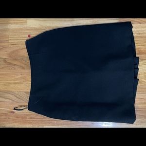 Black Zip Up Pencil Skirt